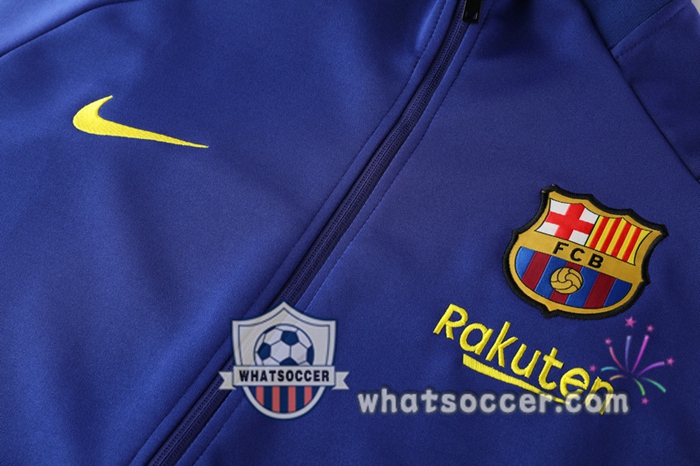 FC Barcelona Blue Training Jacket 2020-2021