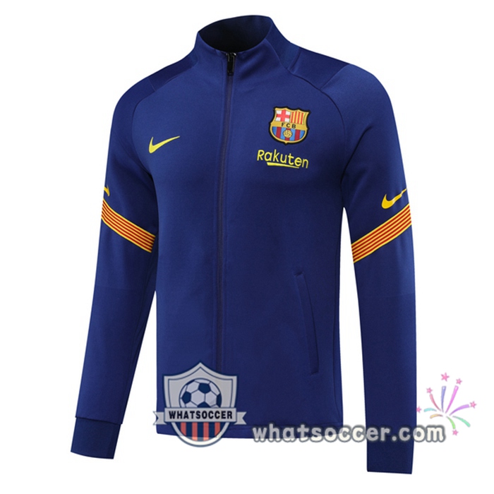 FC Barcelona Blue Training Jacket 2020-2021