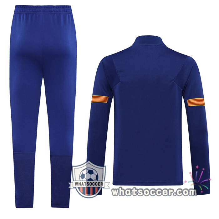 FC Barcelona Blue Training Jacket 2020-2021