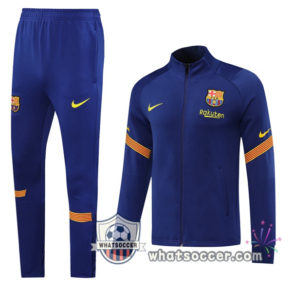 FC Barcelona Blue Training Jacket 2020-2021
