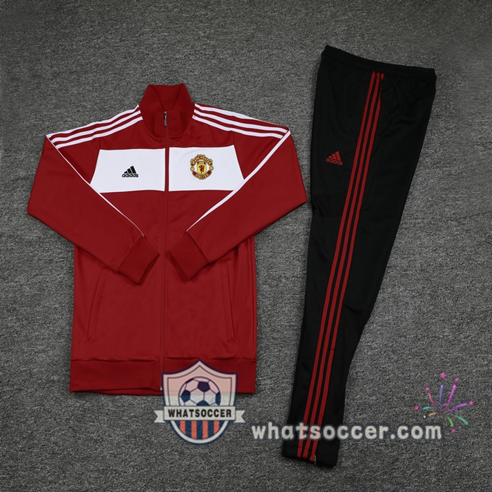 Manchester United Red Training Jacket 2020-2021
