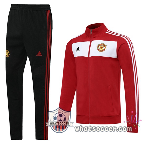 Manchester United Red Training Jacket 2020-2021