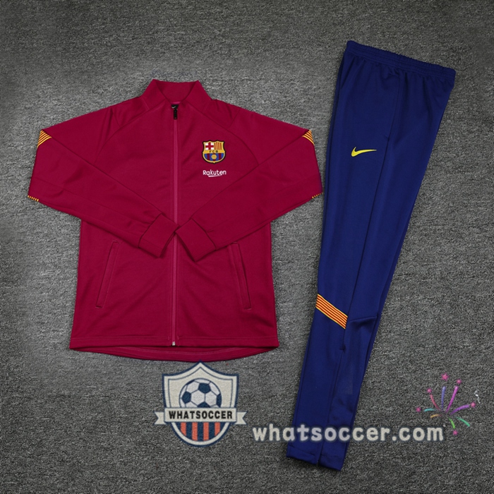 FC Barcelona Red Training Jacket 2020-2021