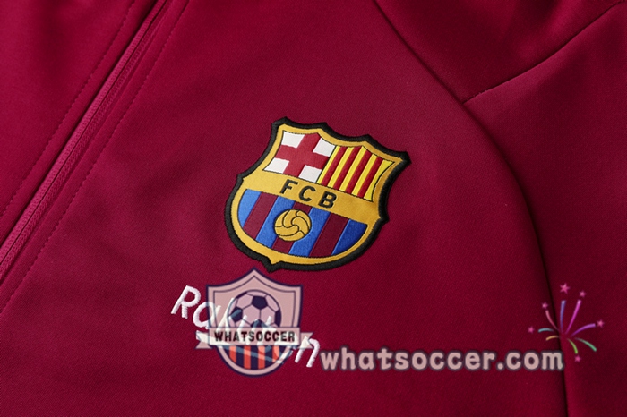 FC Barcelona Red Training Jacket 2020-2021