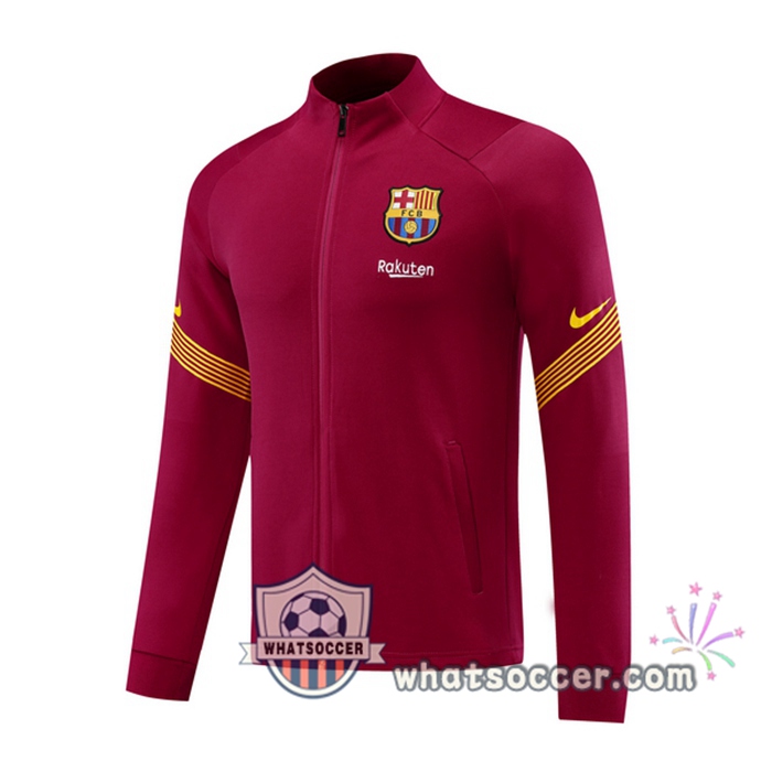 FC Barcelona Red Training Jacket 2020-2021