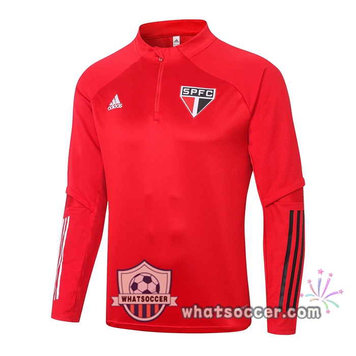 Sao Paulo FC Red Tracksuit 2020-2021