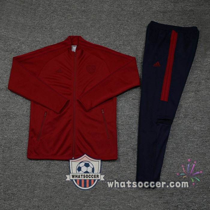 Arsenal Dark Red Training Jacket 2020-2021