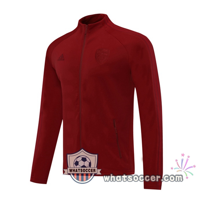 Arsenal Dark Red Training Jacket 2020-2021