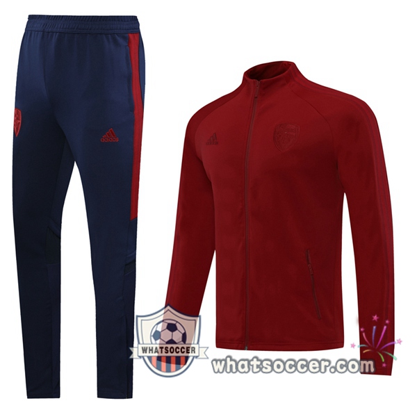Arsenal Dark Red Training Jacket 2020-2021