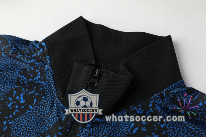 Inter Milan Blue Black Training Jacket 2020-2021