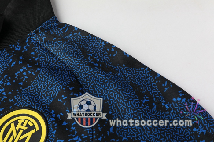 Inter Milan Blue Black Training Jacket 2020-2021