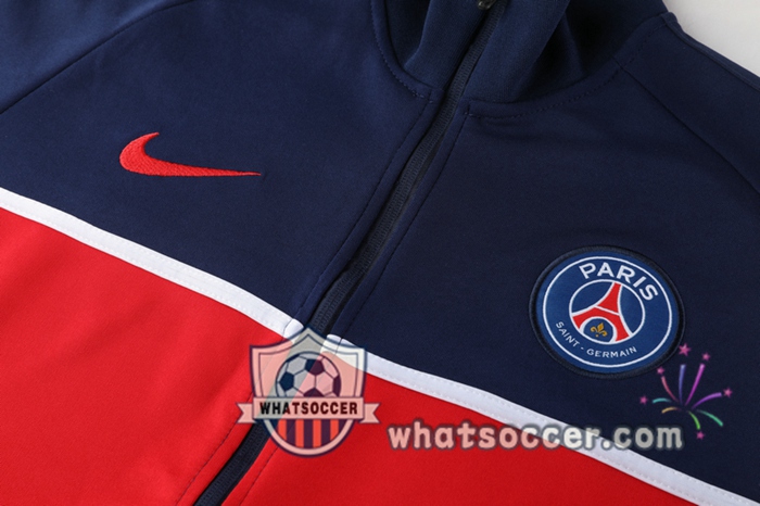 Pairis PSG Blue Red Training Jacket 2020-2021
