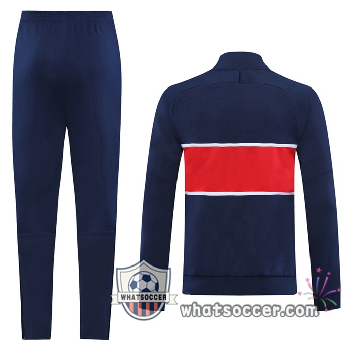 Pairis PSG Blue Red Training Jacket 2020-2021