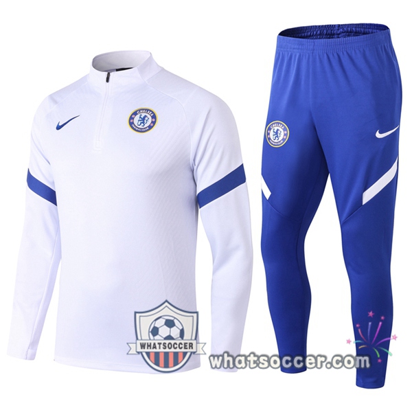 FC Chelsea White Tracksuit 2020-2021