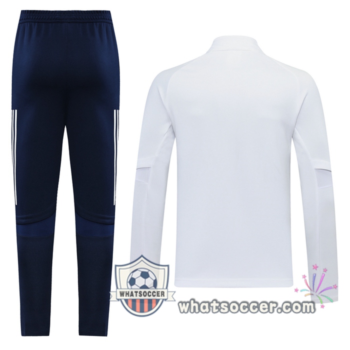 Boca Juniors White Training Jacket 2020-2021