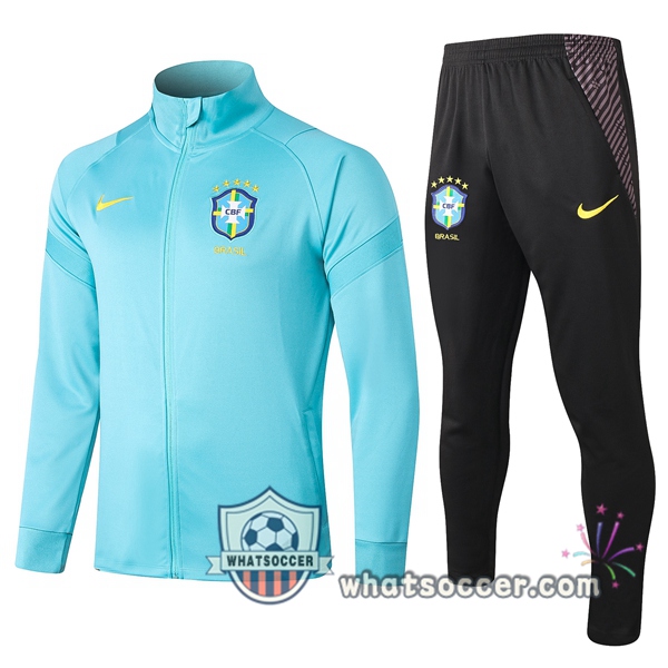 Brazil Blue Training Jacket 2020-2021