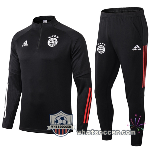 Bayern Munich Black Tracksuit 2020-2021