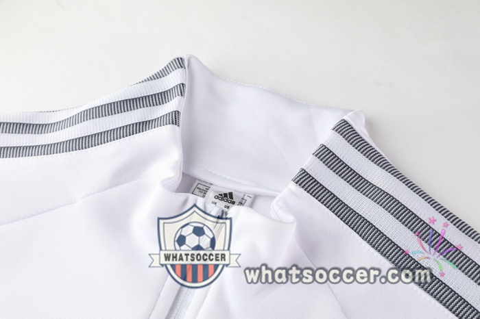 Real Madrid White Training Jacket 2020-2021