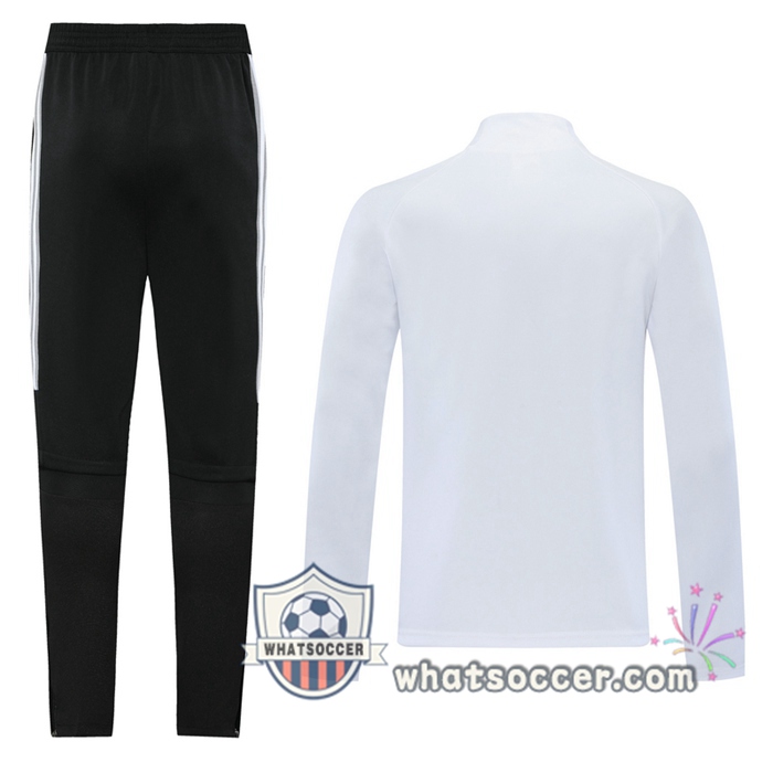 Real Madrid White Training Jacket 2020-2021