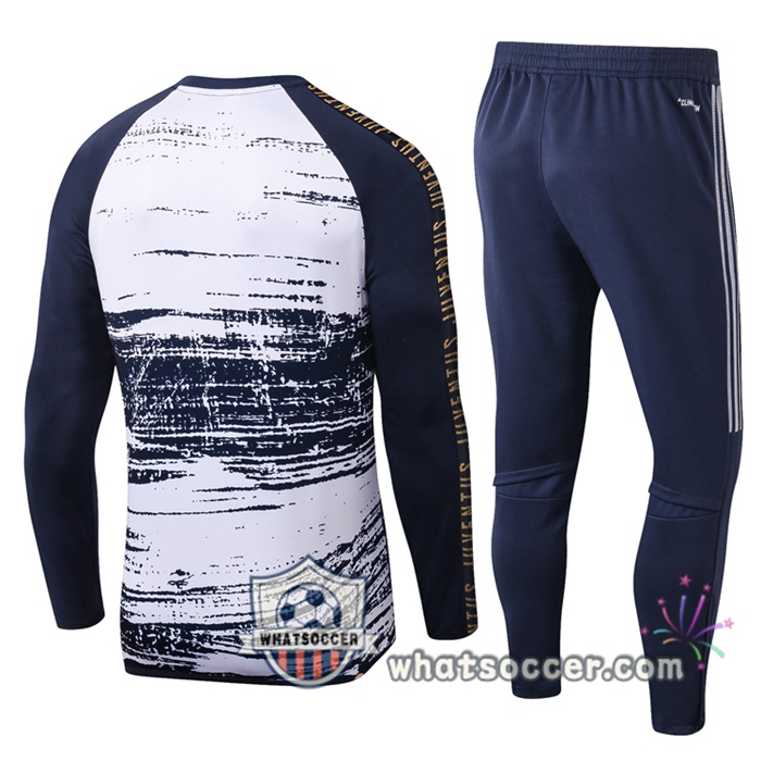 Juventus White Blue Royal Tracksuit 2020-2021