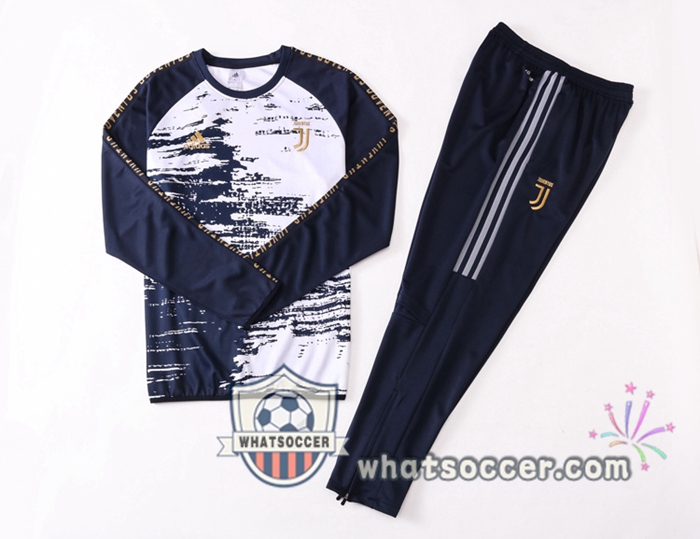 Juventus White Blue Royal Tracksuit 2020-2021