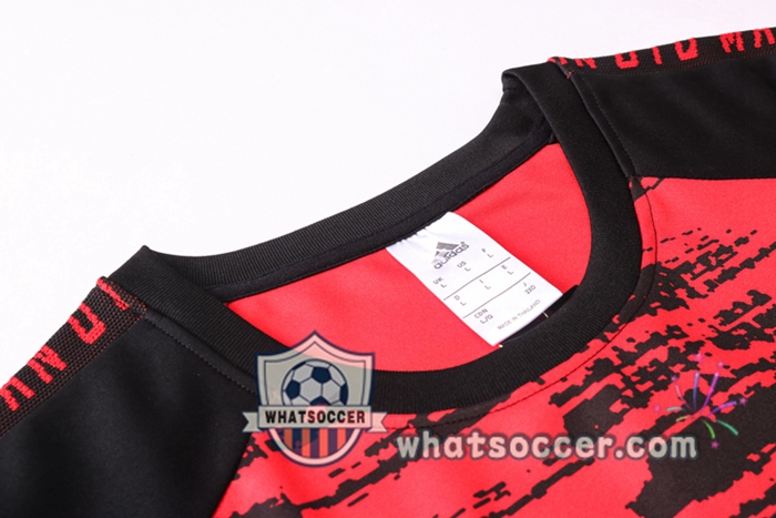 Manchester United Red Black Tracksuit 2020-2021