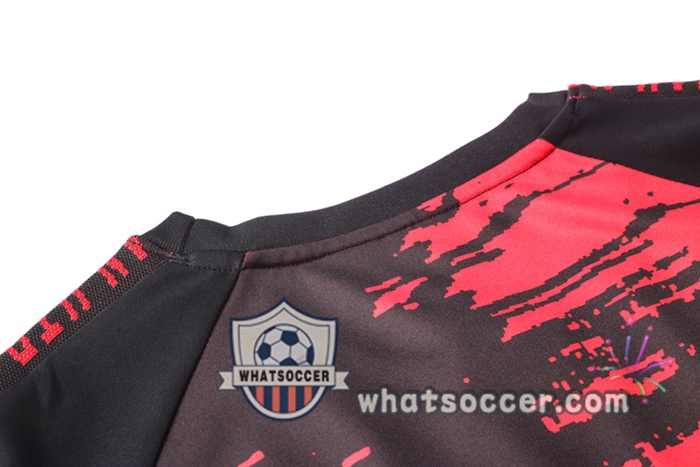 Manchester United Red Black Tracksuit 2020-2021