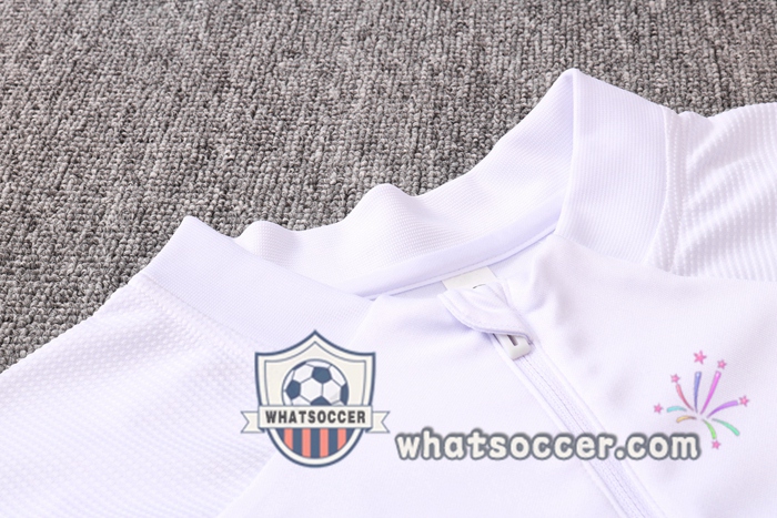 Real Madrid White Tracksuit 2020-2021
