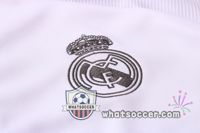 Real Madrid White Tracksuit 2020-2021