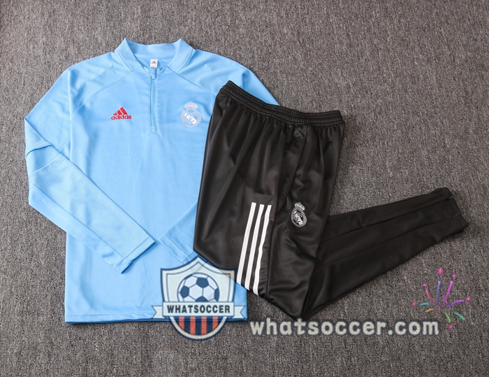 Real Madrid Blue Tracksuit 2020-2021