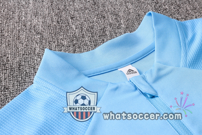 Real Madrid Blue Tracksuit 2020-2021