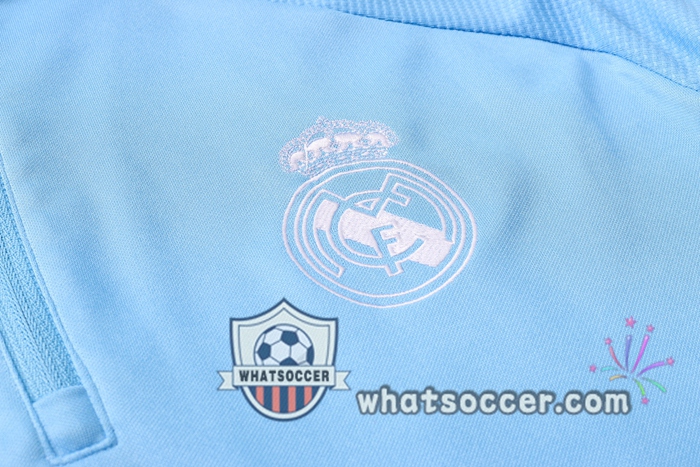 Real Madrid Blue Tracksuit 2020-2021