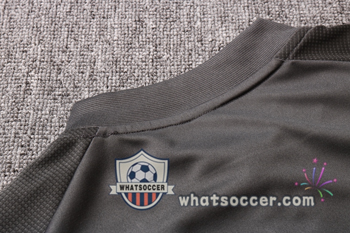 Real Madrid Dark Gray Tracksuit 2020-2021