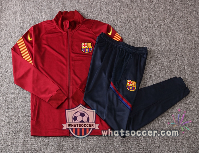 FC Barcelona Red Training Jacket 2020-2021