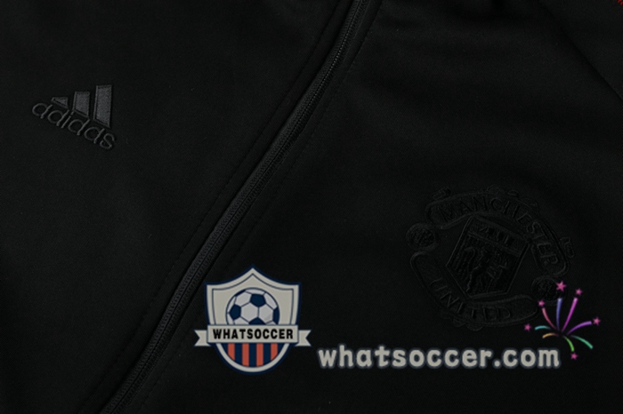 Manchester United Black Training Jacket 2020-2021