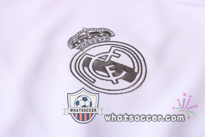 Real Madrid White Training Jacket 2020-2021