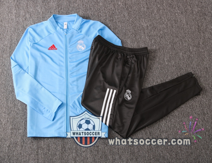 Real Madrid Blue Training Jacket 2020-2021