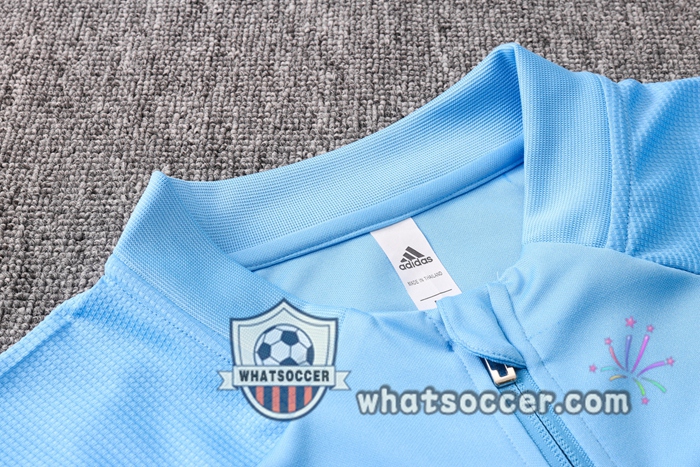 Real Madrid Blue Training Jacket 2020-2021