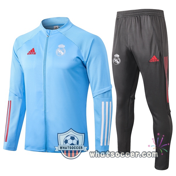 Real Madrid Blue Training Jacket 2020-2021