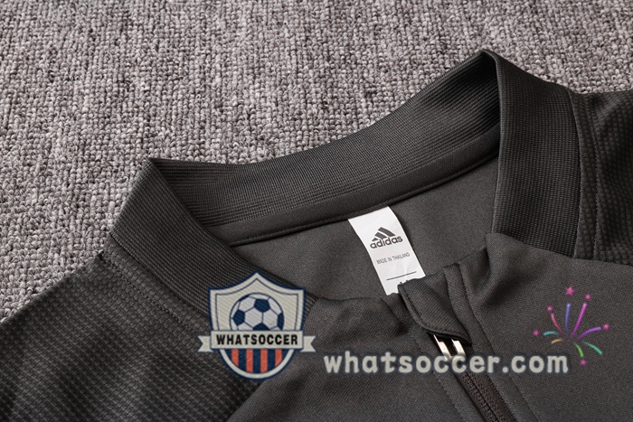 Real Madrid Dark Gray Training Jacket 2020-2021