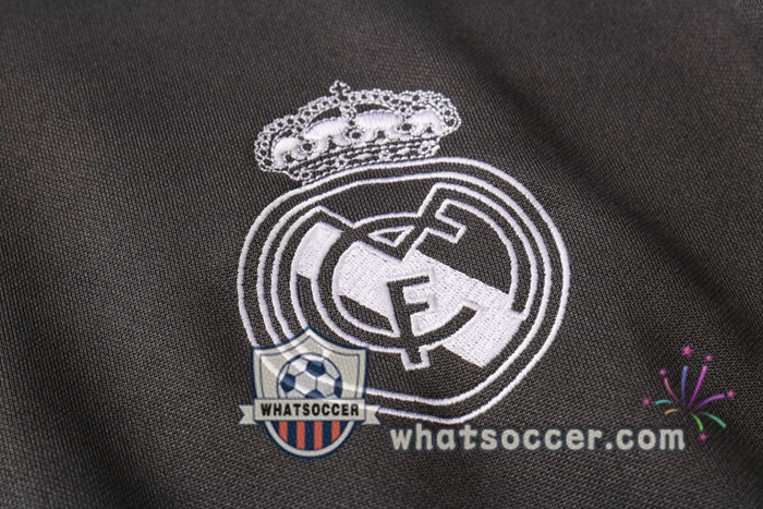 Real Madrid Dark Gray Training Jacket 2020-2021