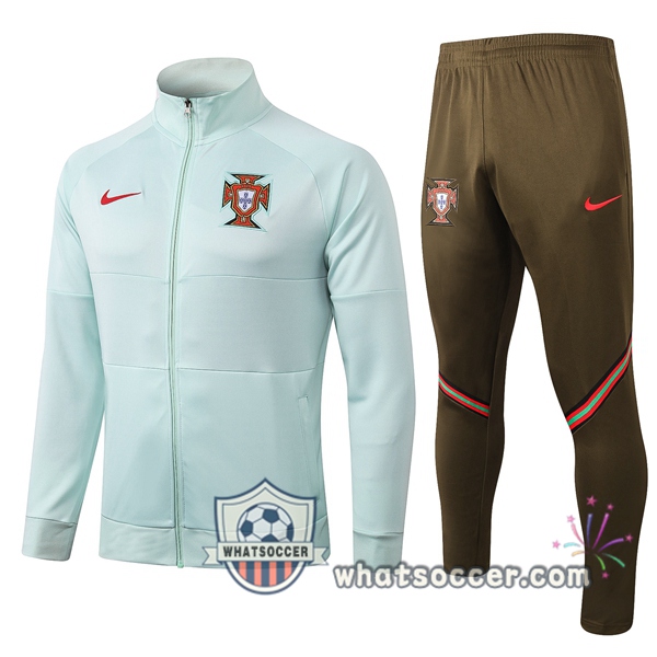 Portugal Light Green - 1 Training Jacket 2020-2021