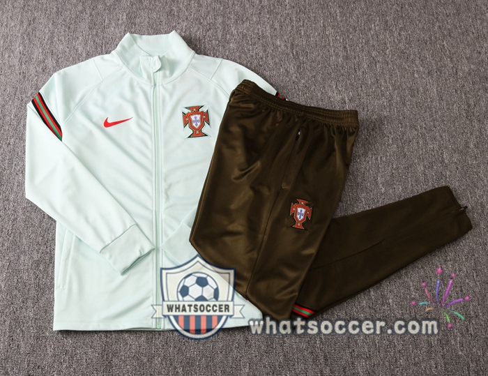 Portugal Light Green - 2 Training Jacket 2020-2021