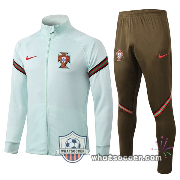 Portugal Light Green - 2 Training Jacket 2020-2021