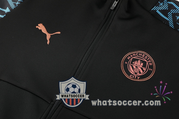 Manchester City Black Training Jacket 2020-2021
