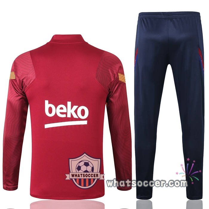 FC Barcelona Red Tracksuit 2020-2021