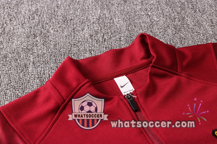 FC Barcelona Red Tracksuit 2020-2021