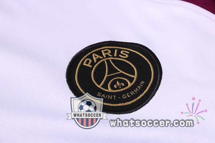 Pairis PSG Jordan White Purple Tracksuit 2020-2021