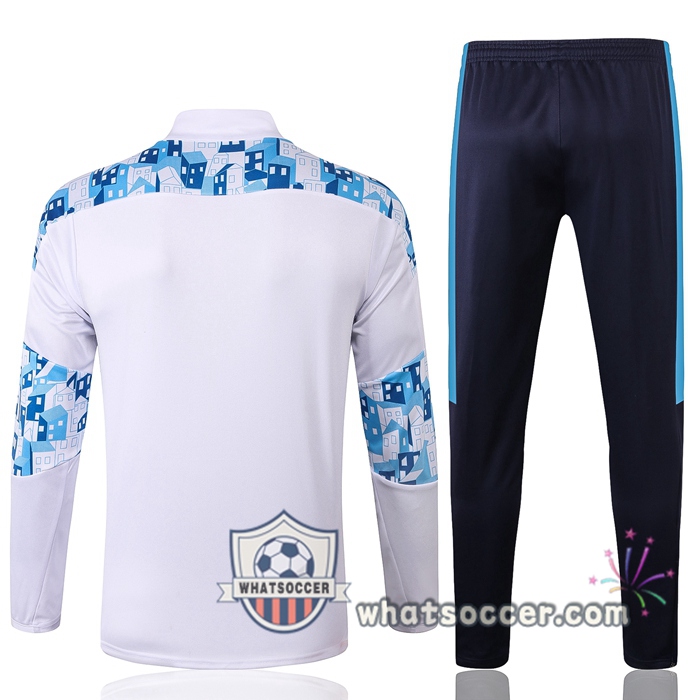 Olympique de Marseille White Tracksuit 2020-2021