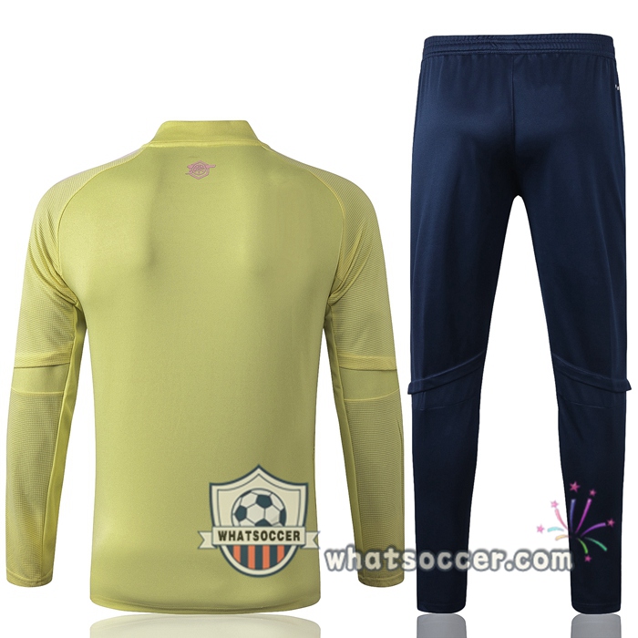 Arsenal Yellow Training Jacket 2020-2021